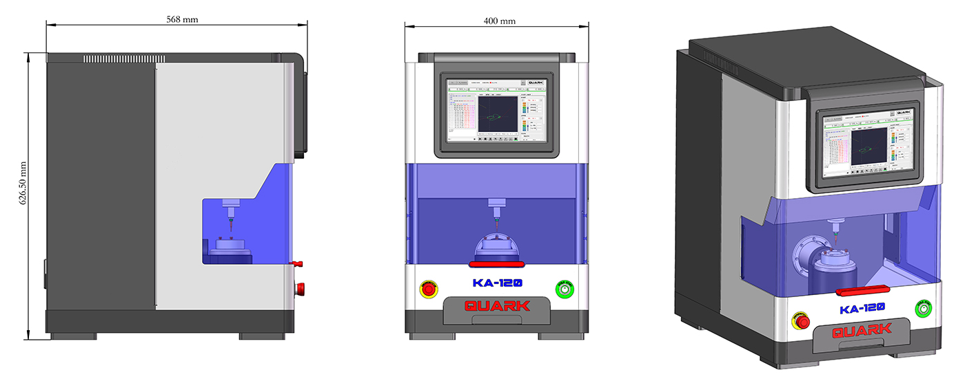 Size of Trimming Machine KA120