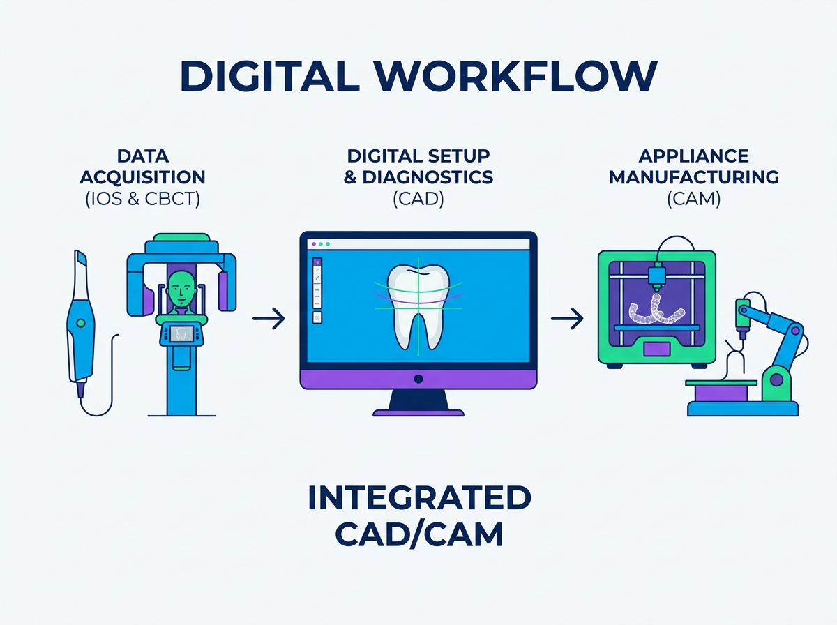 Digital Orthodontics Security and Workflow