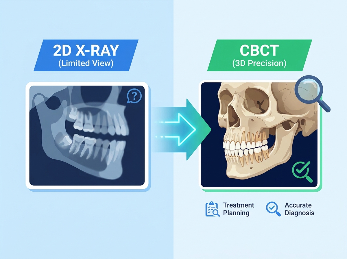 CBCT imaging for orthodontic diagnosis and craniofacial assessment